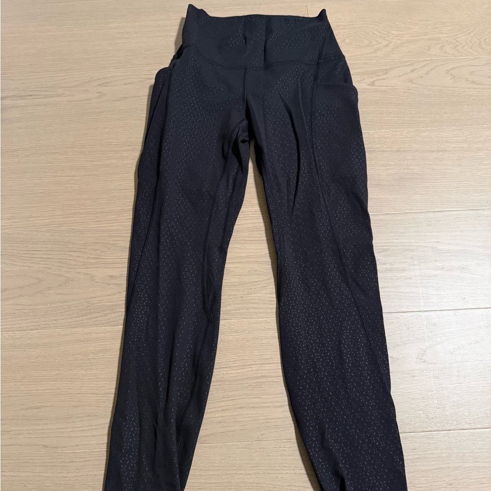 lululemon athletica Align high rise with pockets 25” Black Leggings